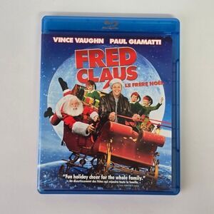 Fred Claus Blu-ray Movie Vince‎ Vaughn Holiday Comedy Christmas Warner Bros
